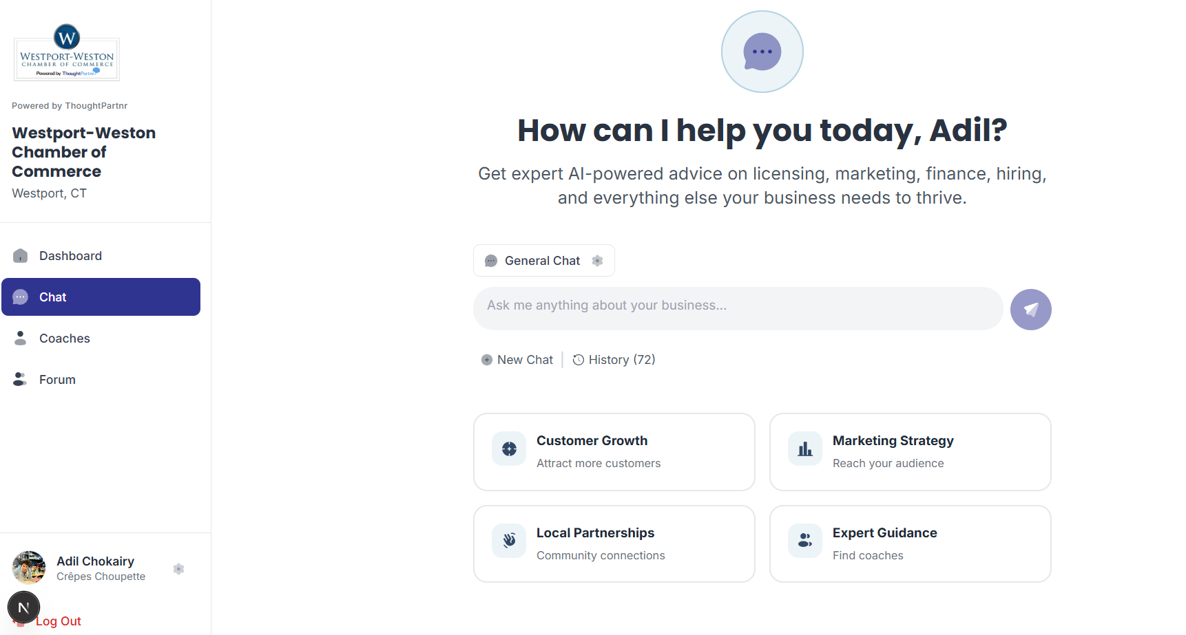 ThoughtPartnr AI Platform